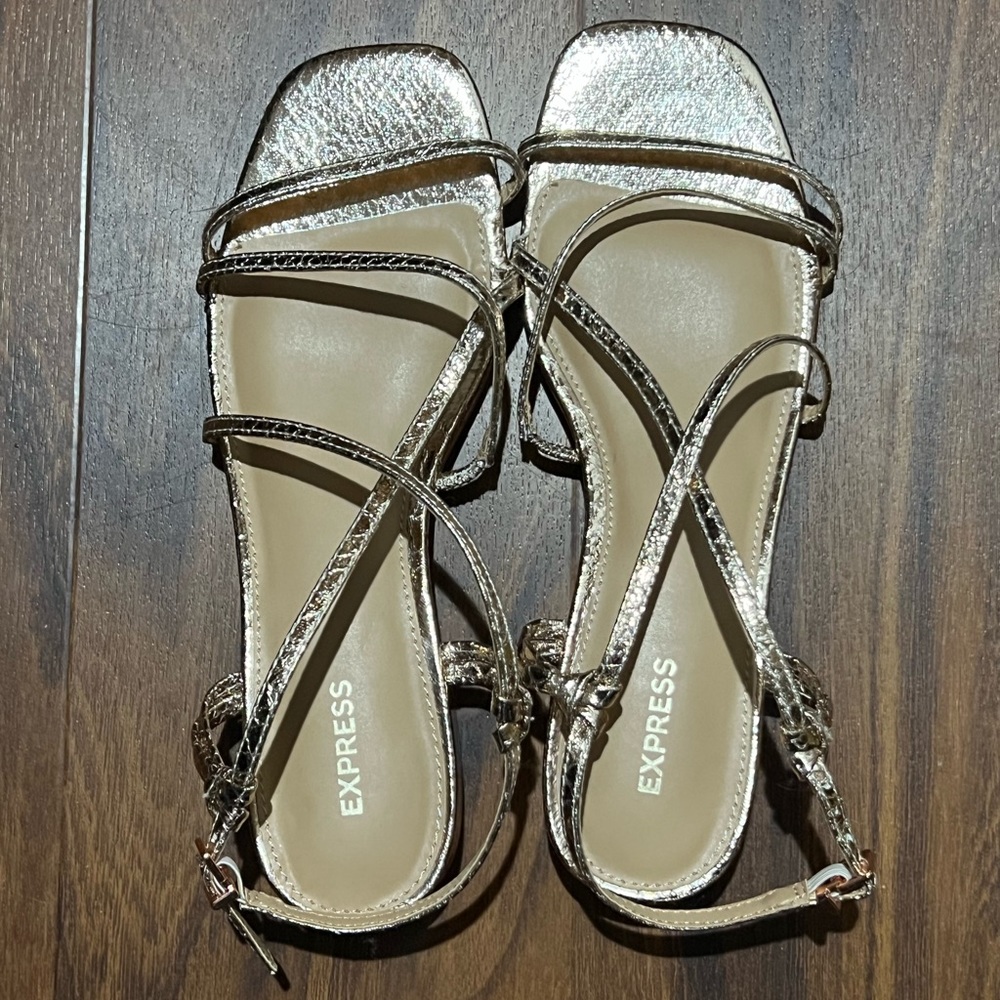 Express Square Toe Sandals